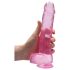 RealRock - realistische dildo - transparant pink - 22 cm