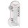 REALROCK - transparante realistische dildo - doorzichtig (22 cm)