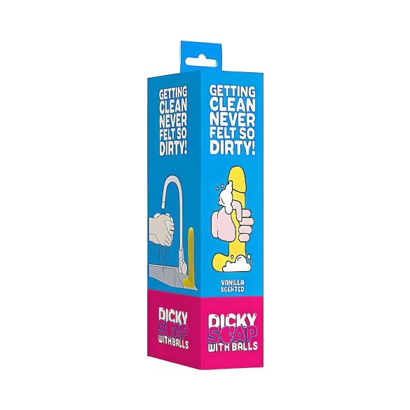 Dicky - peniszeep met ballen - vanille geur - 210g