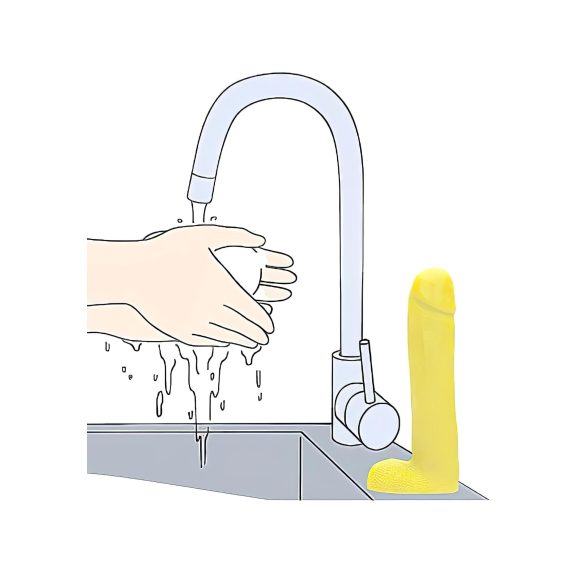 Dicky - peniszeep met ballen - vanille geur - 210g