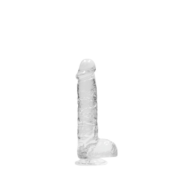 REALROCK - transparante realistische dildo - transparant (15cm)