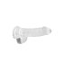 REALROCK - transparante realistische dildo - transparant (15cm)