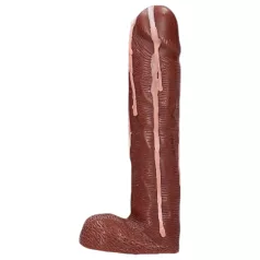   S-Line - Dicky Cum - zeep in de vorm van een penis met ballen (bruin, 250 g)