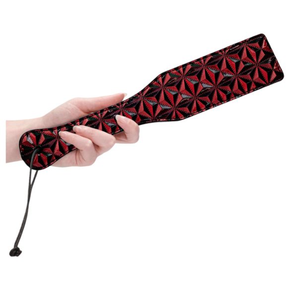 Ouch - paddle met diamantpatroon - rood