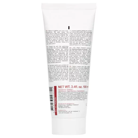 Pharmquests Gene White - huidblekende crème (100 ml)