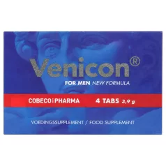 Venicon - voedingssupplement capsules voor mannen - 4 stuks