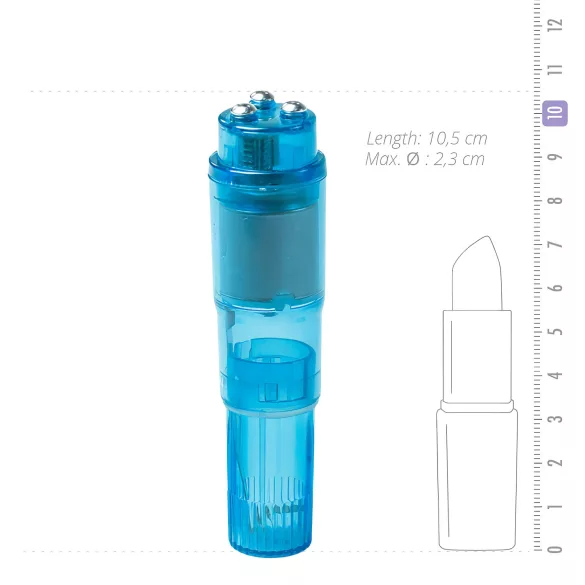 Easytoys - mini vibrator set - blauw - 5-delig