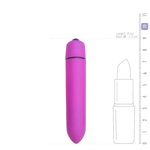 EasyToys Bullet - staafvibrator (paars)