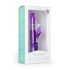 Easytoys Konijn - roterende kralen, clitorisstimulerende vibrator (paars)