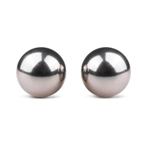 Easytoys Ben Wa - stalen kegelbal - zilver (19mm)