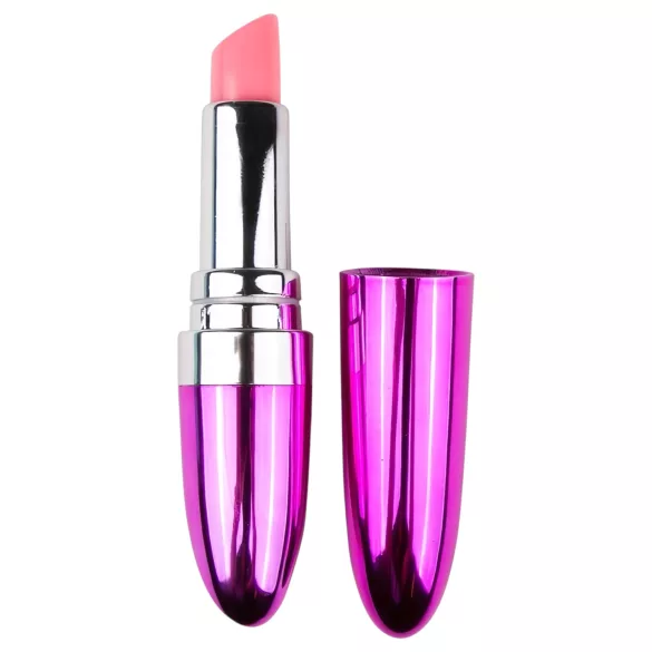 Easytoys - mini vibrator - lipstick design - waterdicht - roze