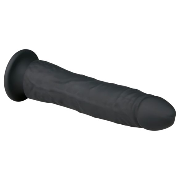 Easytoys - dildo met zuignap - siliconen - 21cm - zwart