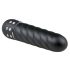 Easytoys Diamond Twirled - gedraaide staaf vibrator (zwart)