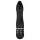 Easytoys - mini vibrator - gebogen diamond design - zwart