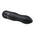 Easytoys Diamond Gebogen - mini staaf vibrator (zwart)