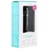 Easytoys - mini vibrator - gebogen diamond design - zwart