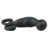 EasyToys - prostaat vibrator - silicone - zwart