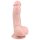 Easytoys - Dildo met zuignap en testikels (15 cm) - huidkleurig
