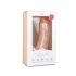 Easytoys - dildo met zuignap en ballen - 20 cm - huidskleur