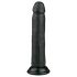 Easytoys - dildo met zuignap - realistisch - zwart - 20,5 cm
