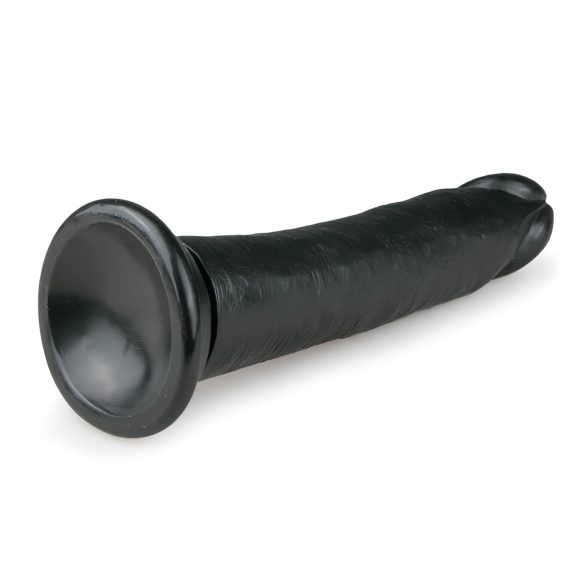 Easytoys - dildo met zuignap - realistisch - zwart - 20,5 cm