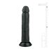Easytoys - dildo met zuignap - realistisch - zwart - 20,5 cm