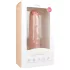 Easytoys - dildo met zuignap - extra groot 28,5cm - huidkleur
