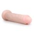 Easytoys - Zuignap dildo extra groot (28,5 cm) - natuurlijk