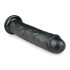 Easytoys - extra grote dildo met zuignap (28,5 cm) - zwart