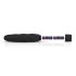 Easytoys Power Vibe - gedraaide siliconen staafvibrator (zwart)