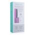 Easytoys Power Vibe - gedraaide siliconen staafvibrator (zwart)