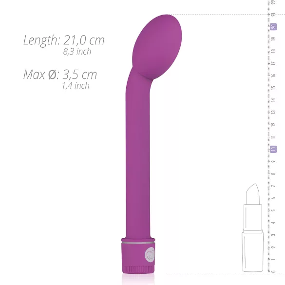Easytoys Slim - G-punt vibrator - smal - siliconen - paars