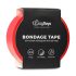 Easytoys - bondage tape - zelfklevend - rood - 20 meter