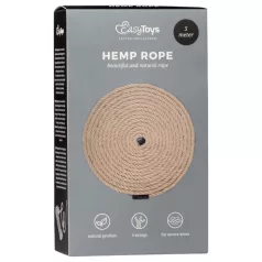 Easytoys Henneptouw - hennep bondage touw (5 m, natuur)