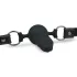 Easytoys - mondknevel met interne dildo - zwart