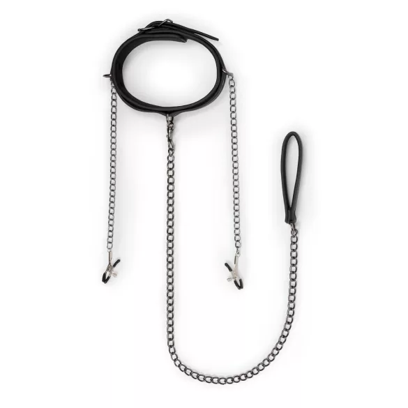 Easytoys - tepelklem set met halsband en riem - 4-delig
