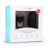 EasyToys - draagbaar vibrerend eitje met afstandsbediening (zwart)