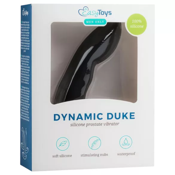 Easytoys Dynamic Duke - prostaatvibrator (zwart)