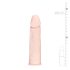 Flesh - natuurlijke penismantel verlenger - 18 cm