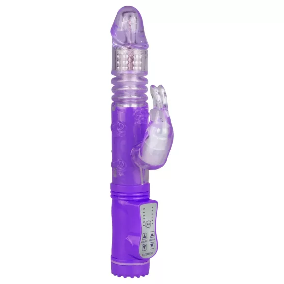 EasyToys Bunny - stotende/roterende vibrator (paars)