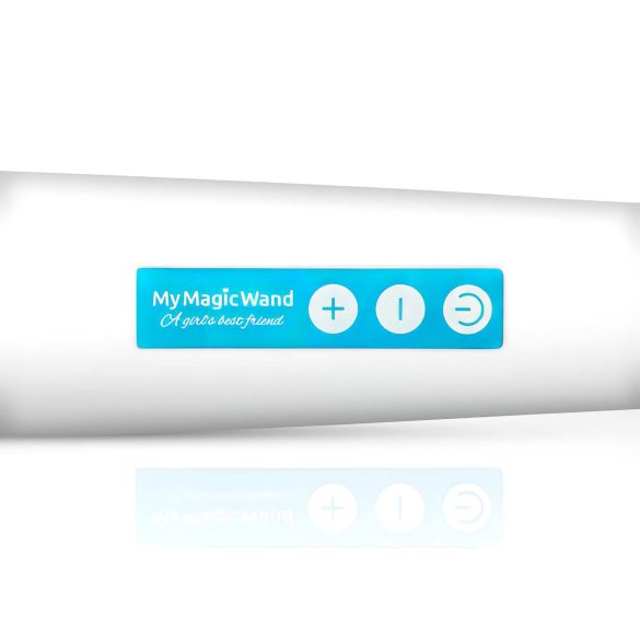 MyMagicWand - krachtige massagevibrator (wit-blauw)