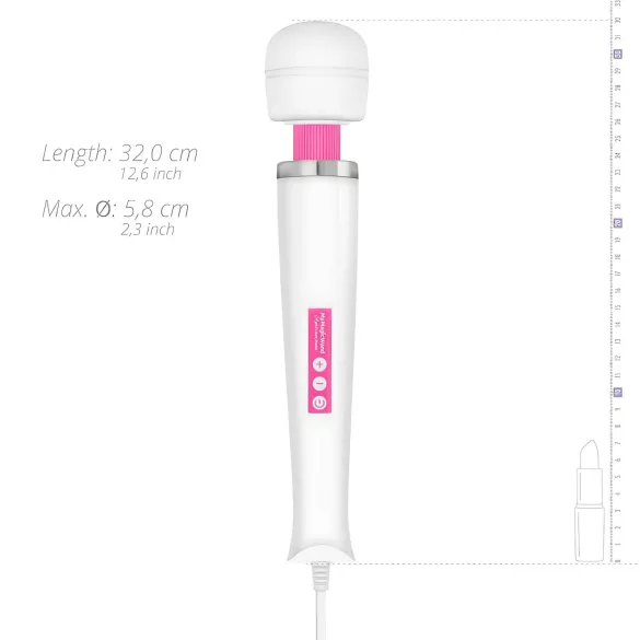 MyMagicWand - krachtige vibrator massager - wit/roze
