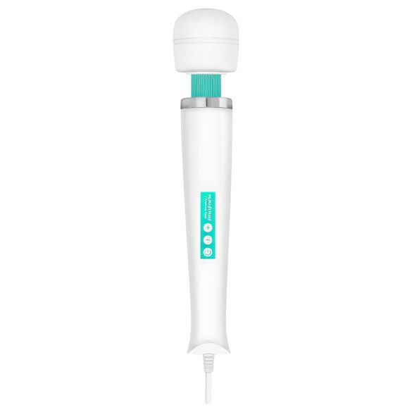 MyMagicWand - krachtige massage vibrator - wit/turquoise