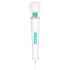 MyMagicWand - krachtige massage vibrator - wit/turquoise
