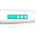 MyMagicWand - krachtige massage vibrator - wit/turquoise