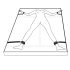 Easytoys - bed bondage set - verstelbaar - zwart