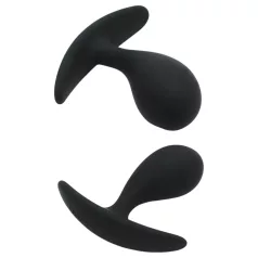 Rimba Copenhagen - anaal plug set (zwart, 2 stuks)