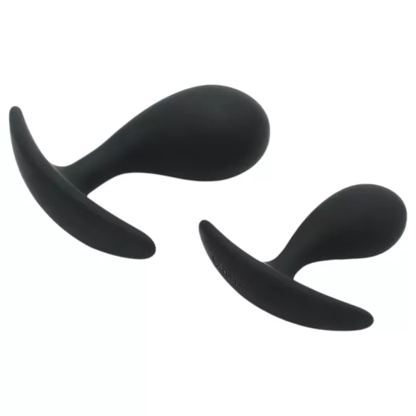 Rimba Copenhagen - anaal plug set (zwart, 2 stuks)