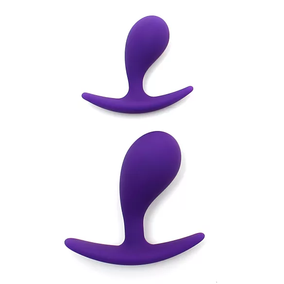 Rimba Copenhagen - anaal plug set (paars, 2 stuks)