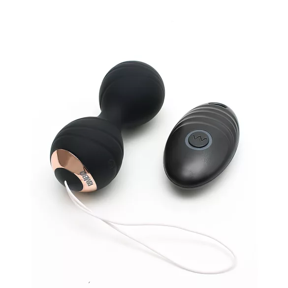 Rimba Cannes - vibrator ei - draadloos oplaadbaar - zwart